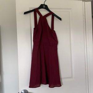 NWOT purple spring dress